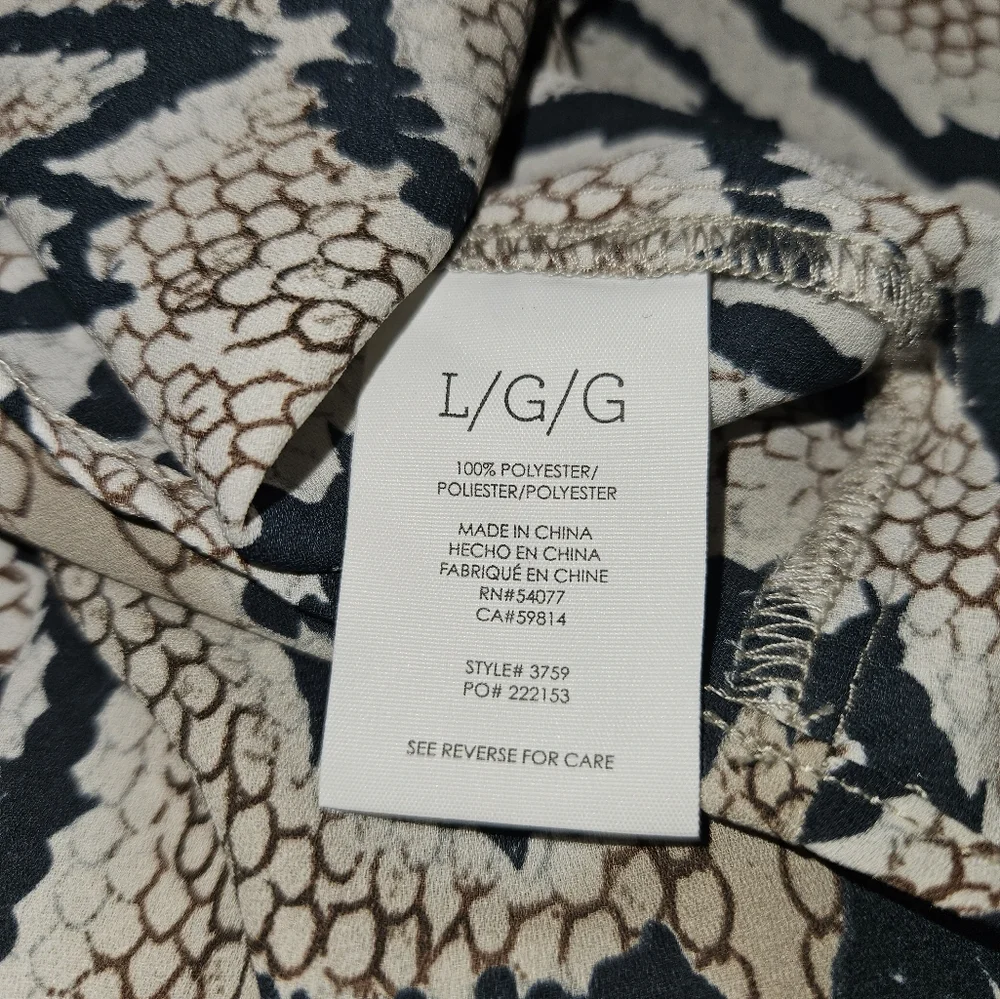 Cabi Serpentine Blouse Brand New Women Large - Picture 4 of 7